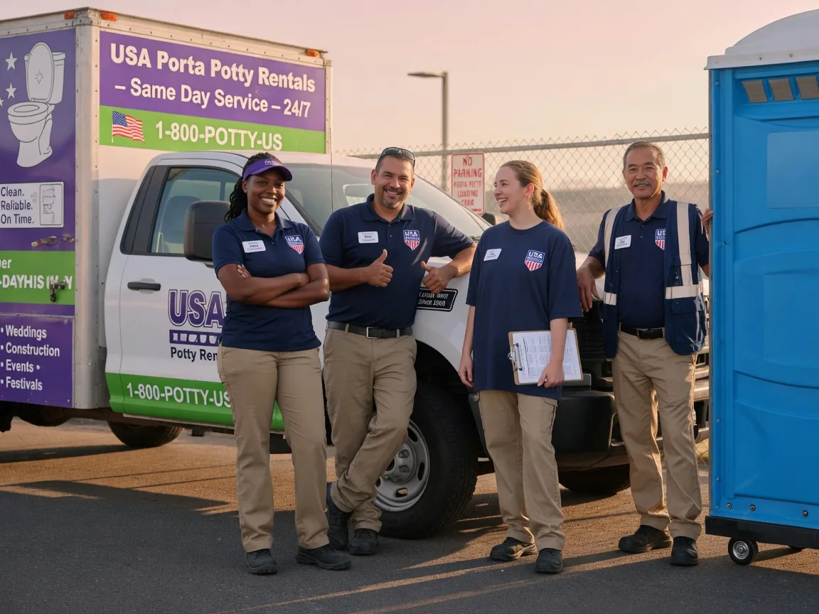 Porta Potty Rental company in Columbus, MT